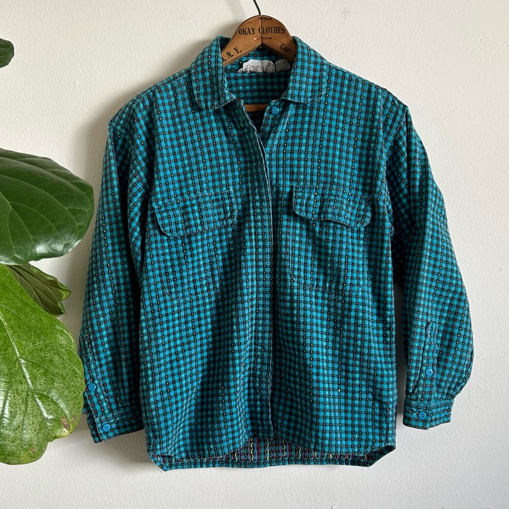 90's Woven Indian Cotton Shirt